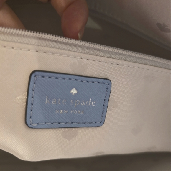 Kate Spade New York Newbury Lane Periwinkle Tote Bag Saffiano Leather - Picture 7 of 10